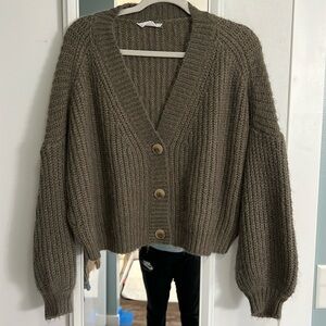 Carly Jean Sadie cropped sweater